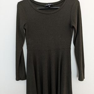 Lulu's Olive Green Dress